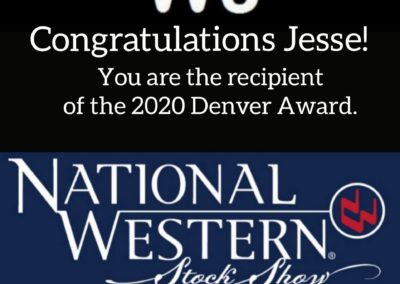2020 Denver Award Recipient