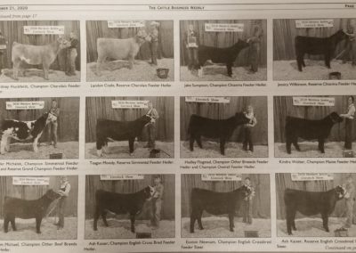 2020 Winners in The Cattle Business Weekly – October 21, 2020